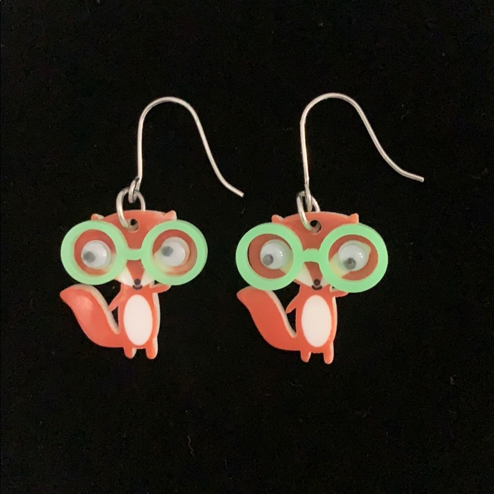 Fox Pierced Earrings